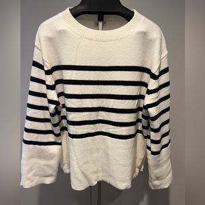 Brand new oversized striped sweater